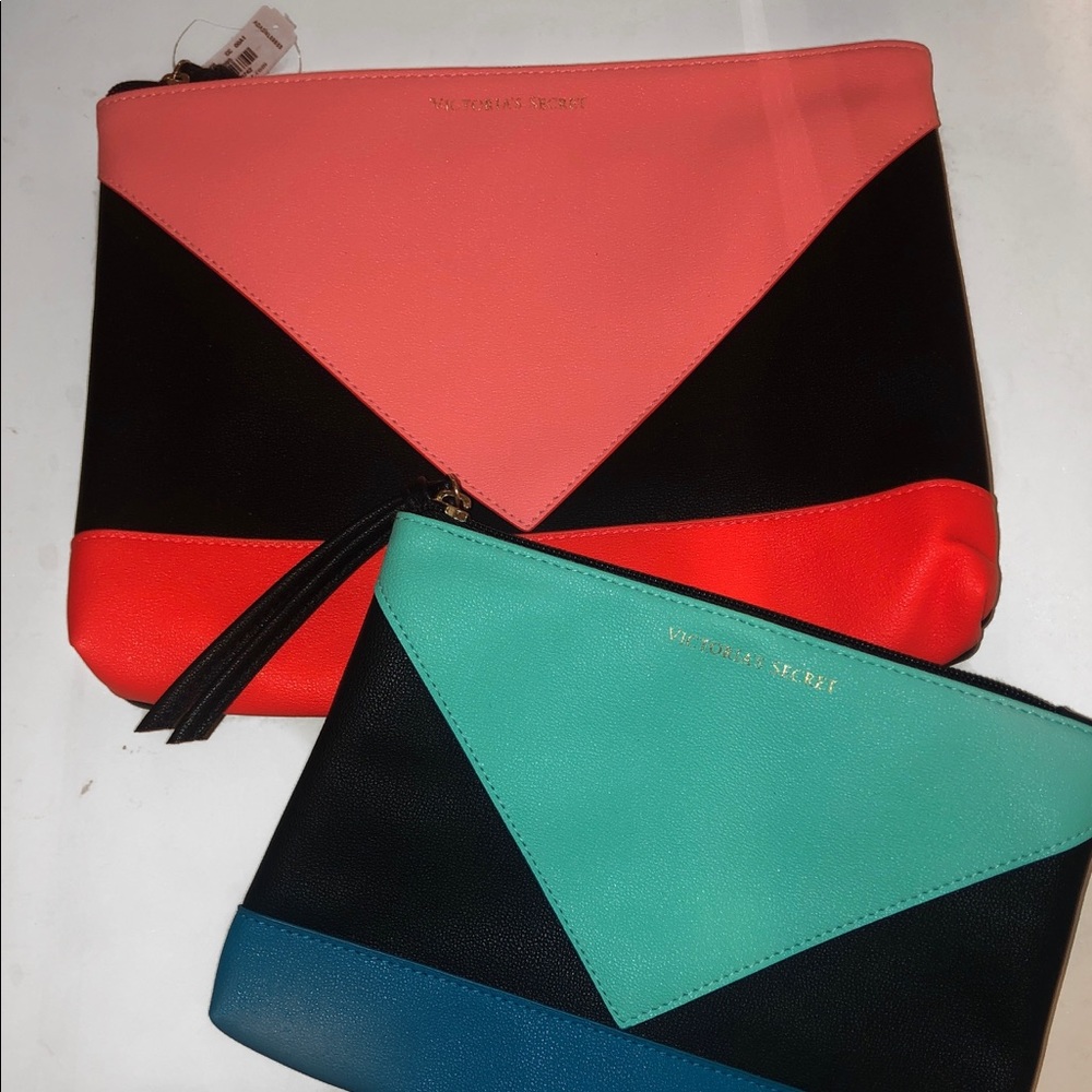 Victoria’s Secret neon makeup bag set